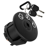 NFSpeeding lawn mower ignition switch with key showing five terminals for reliable starts