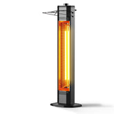 Nfccra outdoor heater 34in-tower delivers instant warmth for patios and garages.