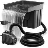 NFESOLAR pond waterfall spillway kit box for easy installation and a striking water feature.