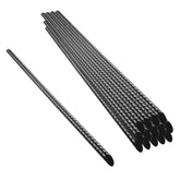 NHZ 15-inch ground stake with chisel point for easy penetration into hard soil.