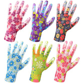Nimalpal gloves with breathable latex coating for comfortable gardening