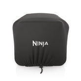 Ninja Woodfire cover front view showing snug fit and protection.