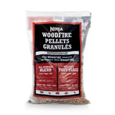 Ninja Woodfire All Purpose Blend pellets in bag for balanced smoke flavor.