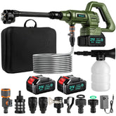 ninjori cordless pressure washer dual batteries for extended runtime.