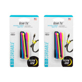 Nite Ize Gear Tie cordable twist tie, 6-inch, for portable cable organization.