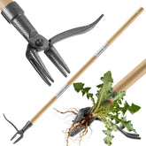 Niulight weed puller with a 46-inch stand-up handle for easy, back-friendly gardening.