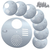 NIZEFEI bee hive nuc entrance disc close-up shows durable 201 stainless steel.
