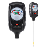 NKJIH 3-in-1 soil test kit front view with clear color readings for garden use.