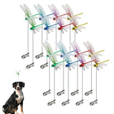NLWF dragonfly clip garden decorator enhances curb appeal with bright whimsy.