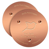 NNG bird bath copper disk purification for cleaner water