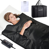 Noerishia portable sauna blanket setup for quick at-home relaxation.