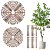 Nogeqi plant covers large 11.8 in protect indoor pots from pets while watering.