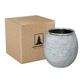 Northwood Sauna aroma stone cup with granite rock for soothing sauna aromas.