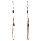 NOSTIFY heavy-duty nylon rope straps with 59-inch extension for quick, secure outdoor swings.