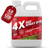Not Rocket Sciences 32oz Red Spray Dye cap open for easy setup and accurate marking.