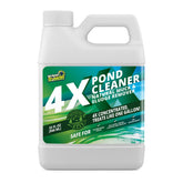Not Rocket Sciences 4X Pond Cleaner bottle front, showing concentrated formula for pond treatment