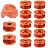 NOTETOUPT WA0010 spool closeup showing durable ABS core for steady line feed