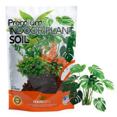 Nova-TERRA potting soil indoor plants bag showing coco coir blend for healthy houseplants.