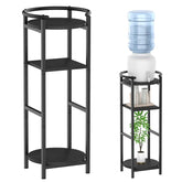 NOVIMANGO water dispenser floor stand top view showing stable placement for a 5-gallon bottle.