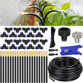 Nowaca drip irrigation tubing for a durable outdoor garden watering setup.