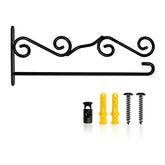 NQ garden flag wall hanger mounted on wall showcasing seasonal flags