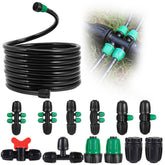 NRWRTY anti-drop tubing 33ft shown for reliable garden irrigation