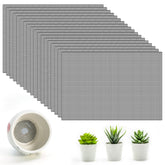 Nufiwra flower pot hole mesh pad 30x20 cm for better drainage and soil stability.