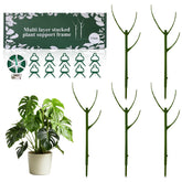 Nuotuv stackable Monstera stake demonstrates 11-inch height for vertical support.