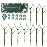 Nuotuv stackable 11-inch stake supports Monstera climbing indoors.