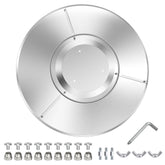 NUPICK 33-inch patio heater reflector top redirects heat for focused warmth.