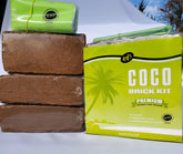 NUTRIFIELD Coco Coir Brick compressed block for easy transport and storage