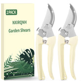 NXIRQNH 2-pack gardening pruning shears ready for quick trimming