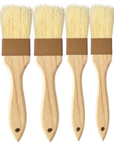 NXRACSH pastry brush with natural boar bristles and wooden handle for even butter application.