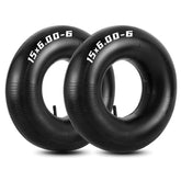 NYXOVA 2-pack 15x600-6 inner tubes ready for rugged lawn and garden use.