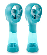O2COOL Elite teal misting fan for refreshing cooling on hot days