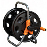 OasisTrim hose reel cart assembly demonstrates quick setup and durable construction.