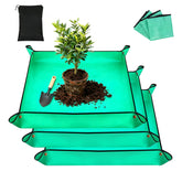 OCMML repotting mat 26.8-inch square keeps soil contained during potting