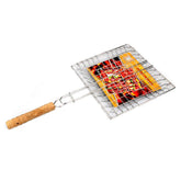 Odowalker Barbeque Grill Basket with compact design for versatile, space-saving grilling.