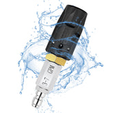 OEM Upgrade downstream nozzle with 0–60° twist for gentle, controlled cleaning.
