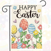 Oeyliz Easter flag with double-sided design for bright outdoor visibility.