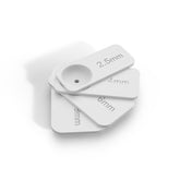 OFASONO instant freezing spray nozzle with 2.5mm aperture enables precise, focused cold application