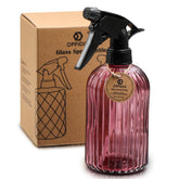 OFFIDIX glass spray bottle with adjustable nozzle for fine mist and precise spraying