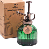 OFFIDIX plant mister with glass bottle green for indoor plant hydration.