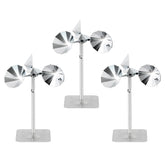 OFFO Bird Scare Device front view with double-sided blades deterring birds outdoors