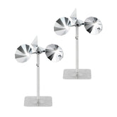 OFFO Bird Scare Reflective Device deters birds with mirrored blades in outdoor spaces.