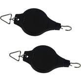 Ogrmar plant pulley hanger extended for convenient height control in the garden.