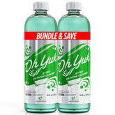 Oh Yuk bottle pour shows easy application for jet tubs and whirlpools.