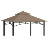 OIPUNSHLE khaki replacement canopy top for Target Madaga L-GZ136PST small 52x52 shade