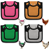 OIUXIMT chicken saddle green back protector supports feather growth and safer flock interaction