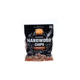 Oklahoma Joe's Mesquite wood chips in bag for clean burn and flavor